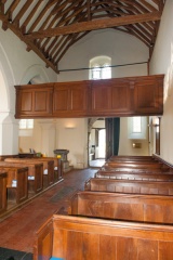 Nave and 18th century west gallery