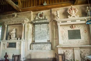 Inside Sherwell church