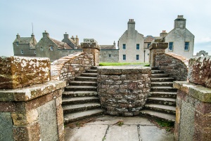 Approaching the house