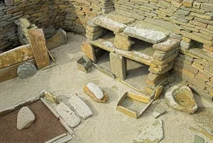 Skara Brae hut interior