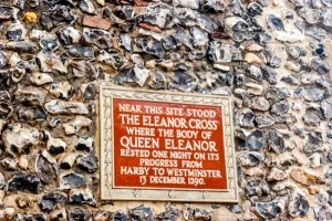 Eleanor Cross plaque