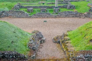 Looking towards the stage