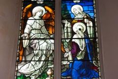 Colourful Victorian stained glass