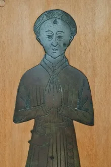 Another of the medieval brasses