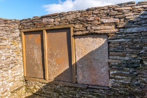 Gunn family memorials in the chancel