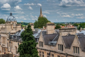 The view from the Saxon tower