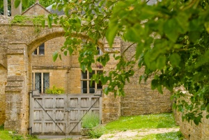 The 15th century gateway and wall