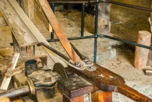 The original Victorian machinery is still used today