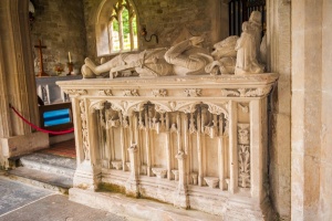 Lord and Lady Stourton memorial, 1536
