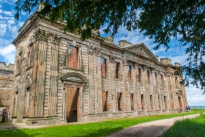 The east front