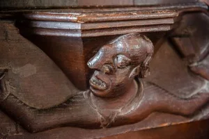 The 'big nose' misericord