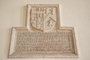 Peter Aylworth memorial (d. 1595)