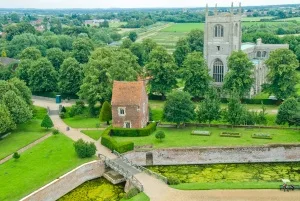 The view from the battlements