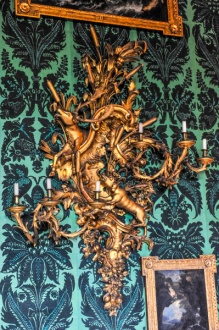 Gilt candle holder, Picture Gallery