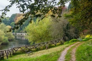 Site of the Roman villa or riverside temple