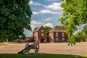 The parade ground