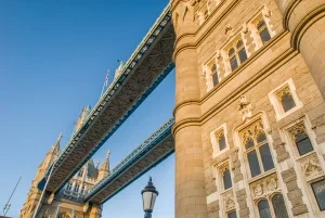 The walkways from beneath