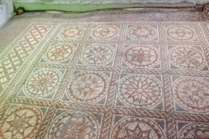 The mosaic floor