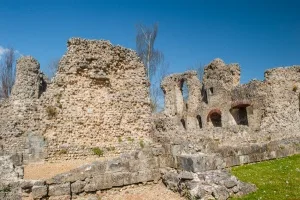 Wolvesey Castle ruins