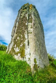The stone from the side