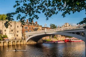 Lindal Bridge and the River Ouse