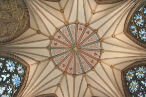 York Minster Chapter House ceiling