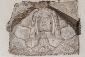 Medieval corbel head
