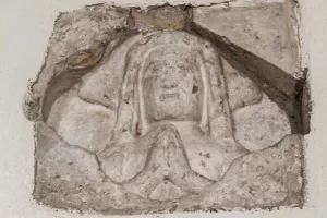 Medieval corbel head