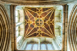 The crossing tower roof