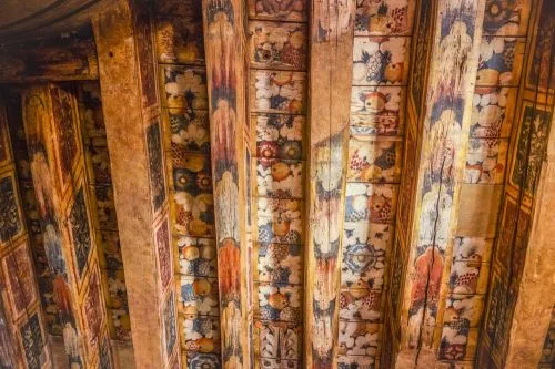 17th-century painted ceiling