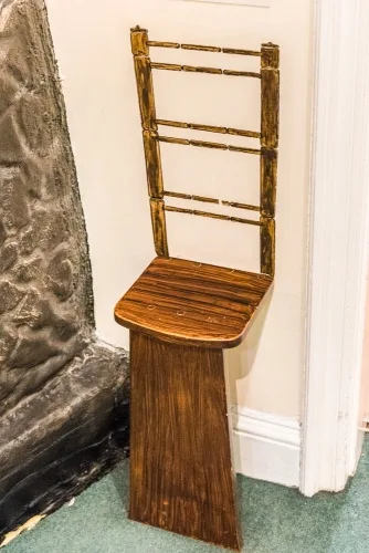 A 19th-century 'Deportment Chair'