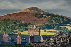 Sugarloaf from Abergavenny Castle