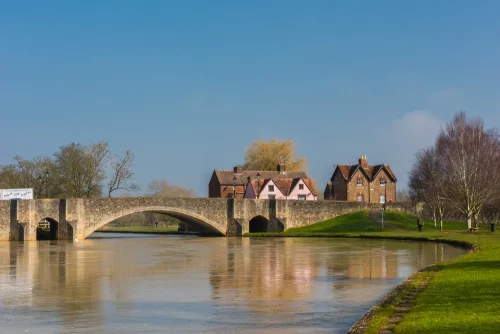 Abingdon Bridge and the River Thames