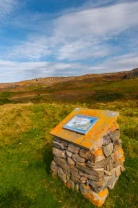 The village and information panel