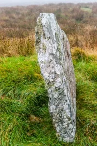 The stones face side-on to the centre