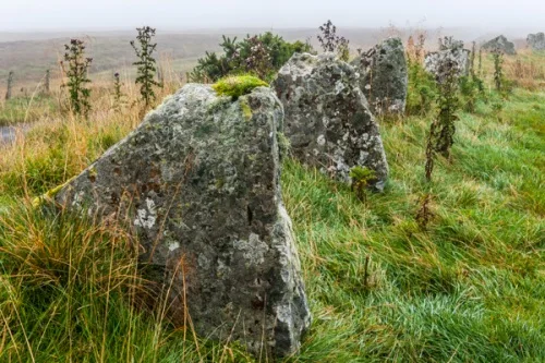 The stones are very similar in height