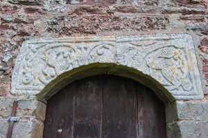 The Saxon cross-shaft at Acton Beauchamp