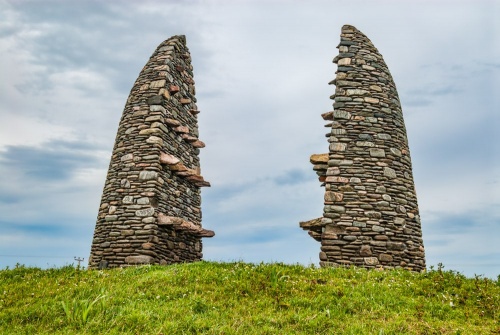 Aignish Farm Raiders Monument