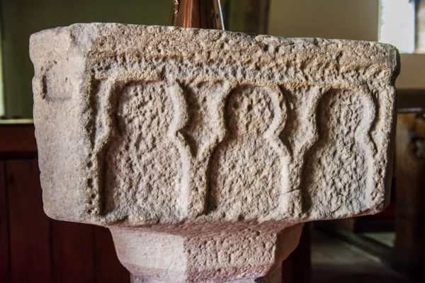 The 12th century font bowl