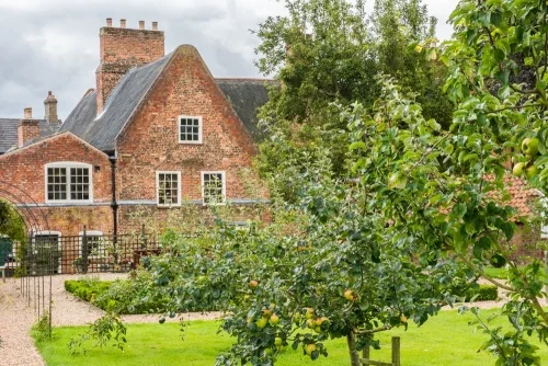 The manor house from the gardens