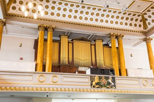 John Nash's organ of Spanish mahogany