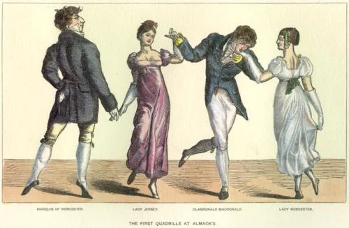 The First Quadrille at Almacks