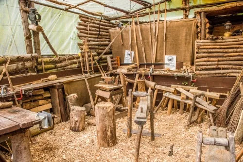 The woodturning workshop