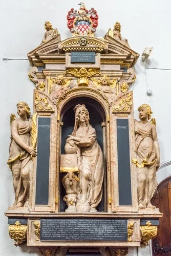 Henry Corwen memorial, 1636