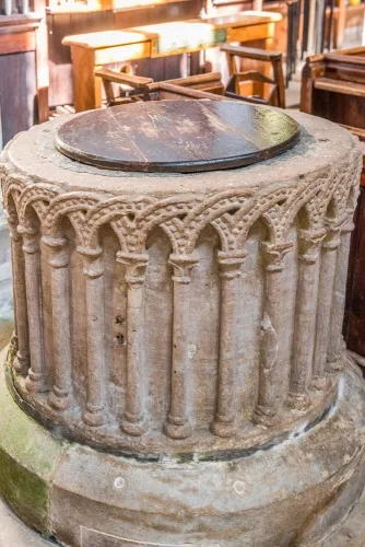 The Norman font