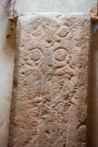 Late 12th-century grave slab
