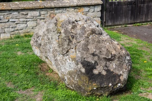 The large stone