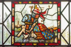 Stained glass window, Horne Chapel