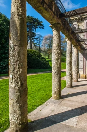 The 1830s Italianate colonnade