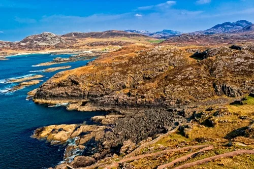 The view from atop the tower